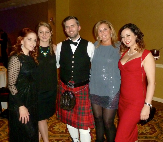 Mariana and Stu with the GSFF team, Lauren Watson, Emily Lyons and Amy Bouer